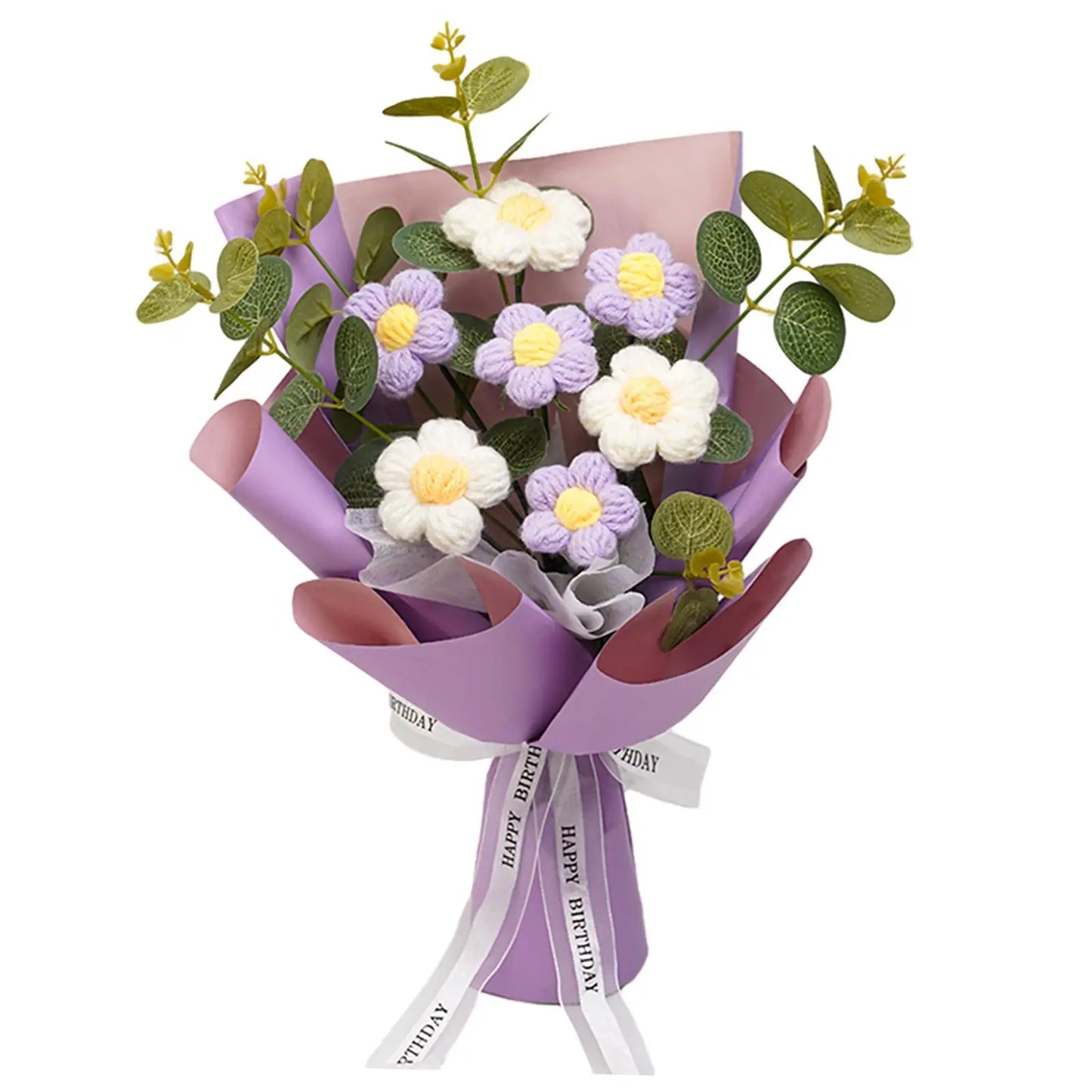 Labellys™ Crochet Flower Bouquet – Forever Gift Edition