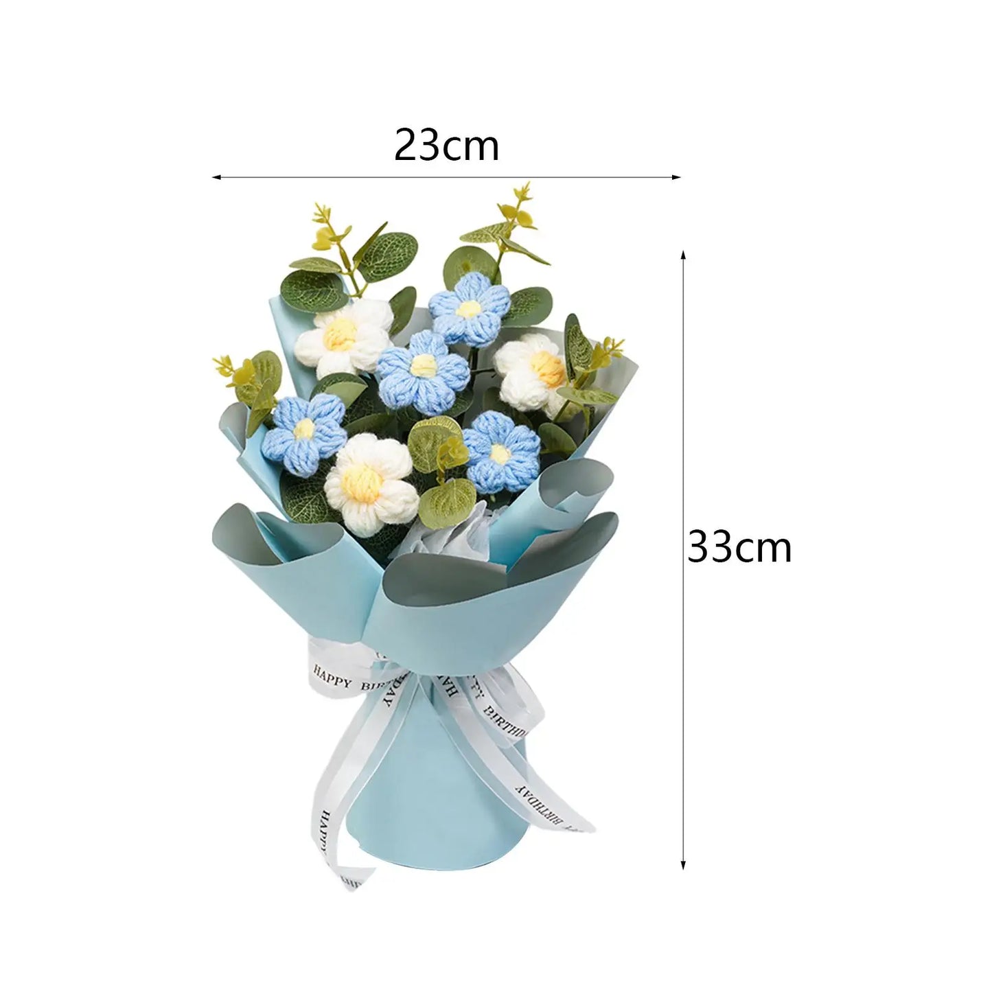 Labellys™ Crochet Flower Bouquet – Forever Gift Edition