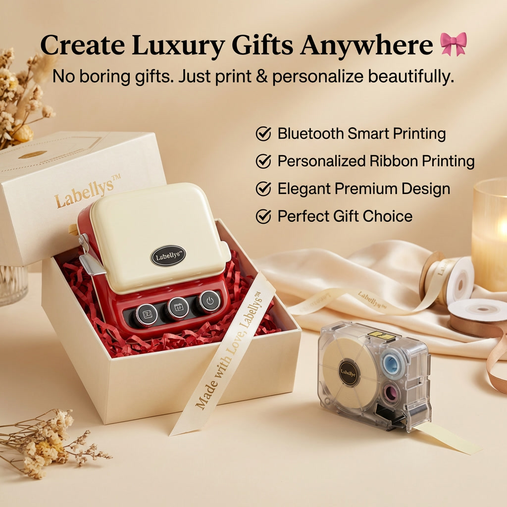 Labellys™ Ribbon Label Printer 🎀