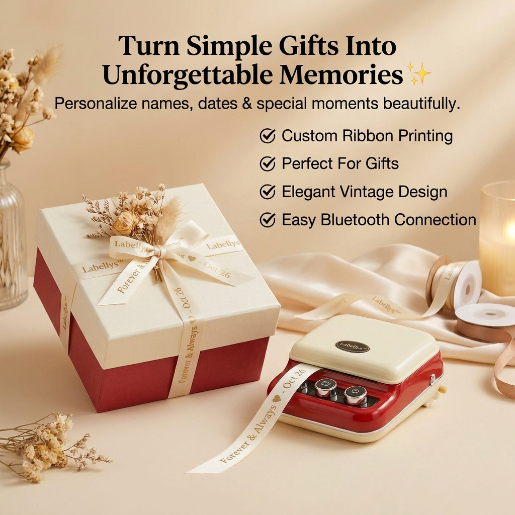 Labellys™ Ribbon Label Printer 🎀