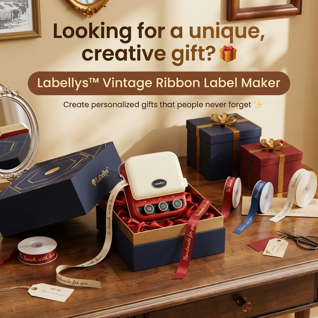 Labellys™ Ribbon Label Printer 🎀